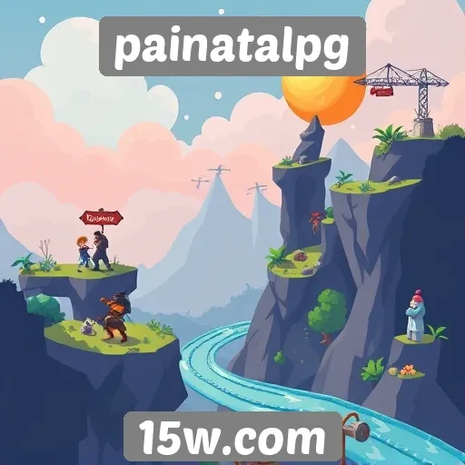 História do desenvolvimento do site de jogos painatalpg